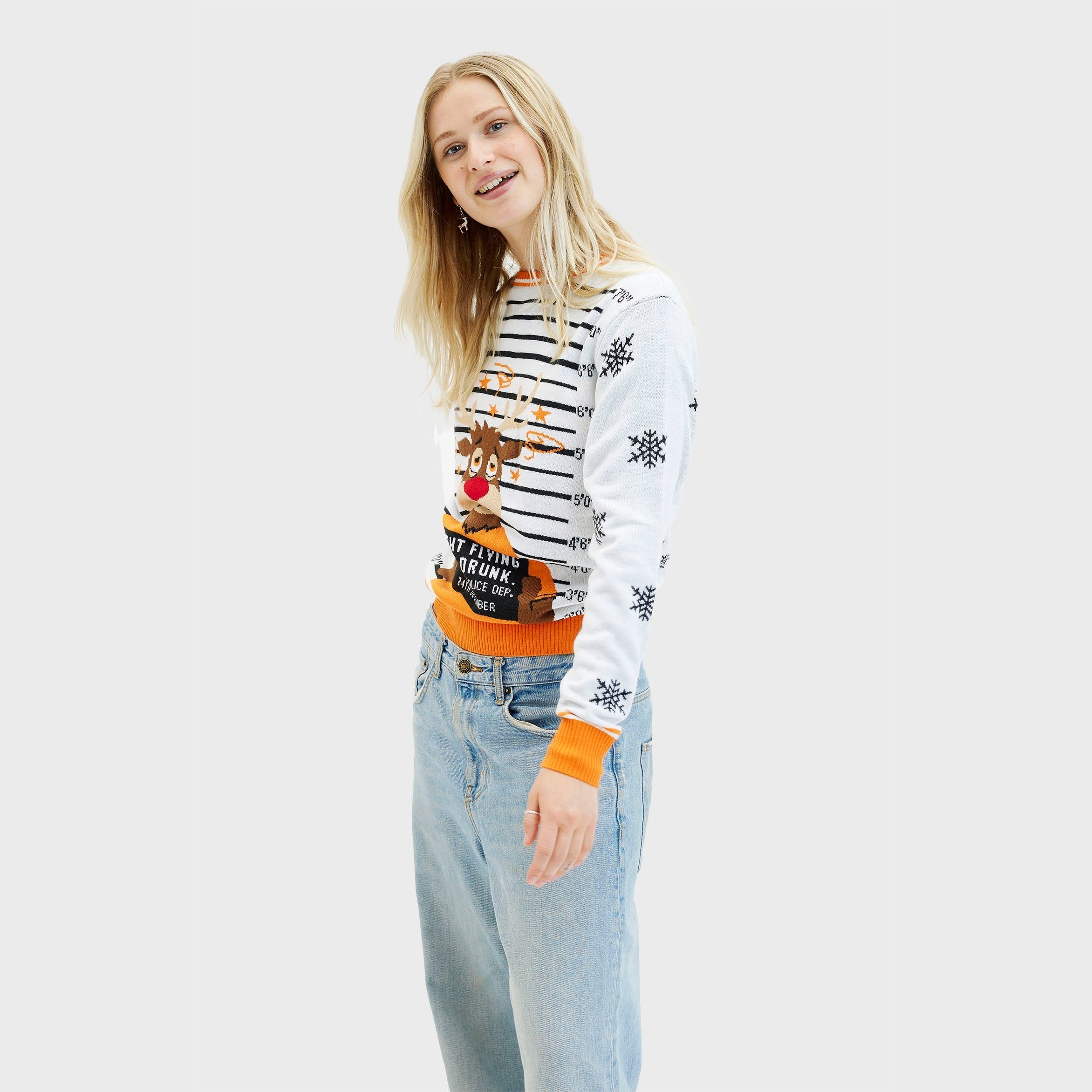Criminal Rudolph Christmas Sweater β Women